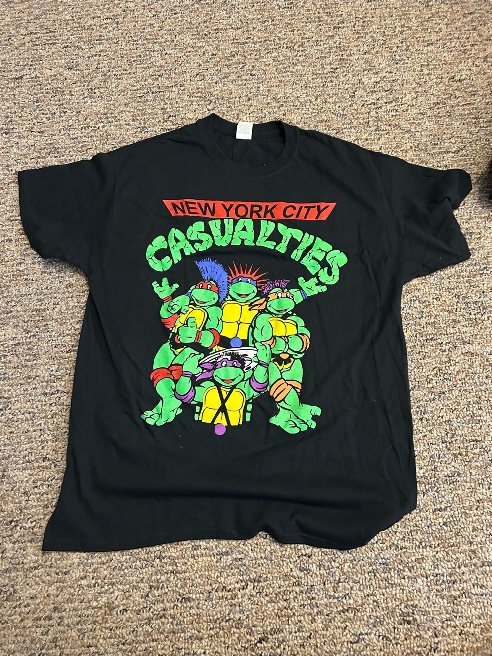 New York City Casualties Graphic Tee - Black